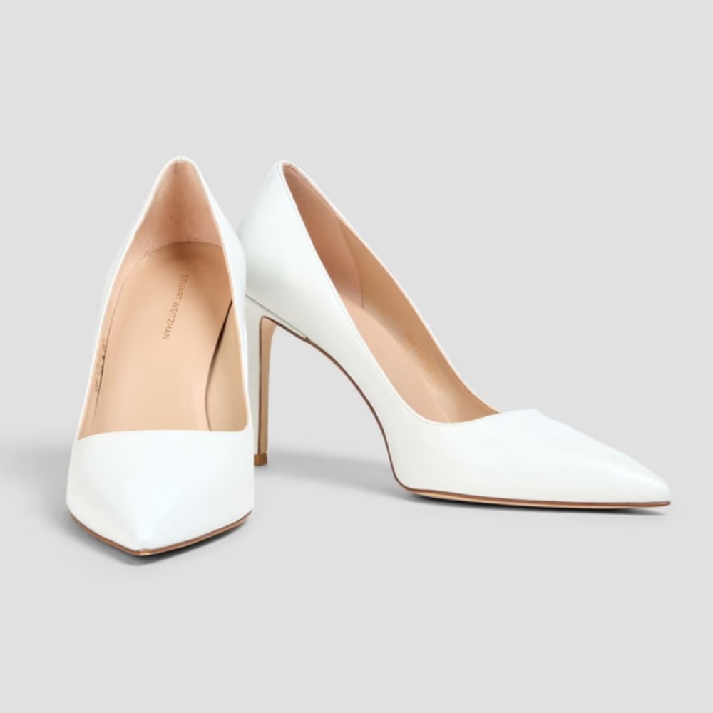 Stuart Weitzman Leigh 95 Leather Pump